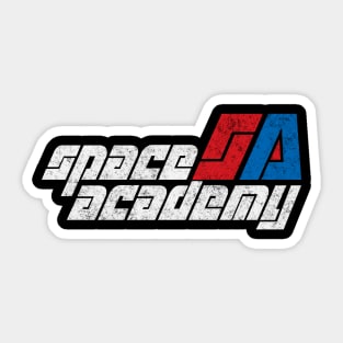 Space Academy {dark/worn} Sticker